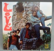 Love - Love (EKL4001) A1/B1, gold label, UK issue in US cover, record and cover appear VG, tape