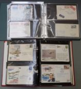 An album of airmail first flight covers including USA, Far East, Australia, Europe and a selection