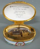 Four Halcyon Days enamel boxes including limited edition 'The Last Time I Saw Paris' 30/300, two