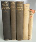 The History of The Russian Revolution by Leon Trotsky, translated by Max Eastman published Victor