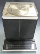 Bang & Olufsen Beomaster 1001 FM receiver, together with a matching Beogram 11202 deck and two