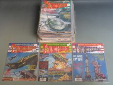 Eighty-seven various TV and Sci-fi comic books and magazines including Thunderbirds, TV21, Action 21