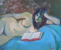 Granville Cedric Rogers (British/American 1915-2005, RA) oil on canvas, signed lower right and