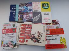 Large collection of Rugby programmes c1970-2004 including a large selection of Oxford v Cambridge