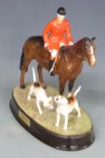 Beswick huntsman and hounds figure Tally-Ho, H24cm