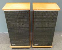 A pair of B and N Radford Monitor speakers