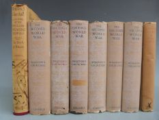 Winston S. Churchill The Second World War published Cassell 1949-54 (volume 1 revised) complete in