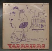 Yardbirds - Yardbirds (SX6063) YAX 3126/3127 - 1, blue/black labels, record and cover appear VG,