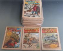 Over 100 issues of The Rover comic books/ magazines from  issue 1089 (1944) to 1969.