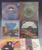 Grateful Dead/ Jerry Garcia - Nine albums including Anthem of The Sun (K46021), American Beauty (