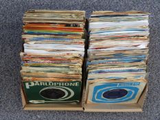 Approximately 170 singles, mostly 1960s including The Beatles, Rolling Stones etc