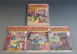 Seventeen The Best Of British Comics It's Terrific comic books all dating from 1967-68.