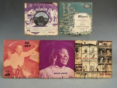 Approximately 40 singles and EPs including Jazz, mostly late 1950s and early 1960s, plus five