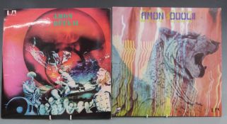 Amon Dull - Dance Of The Lemmings (UAD 60003/4), records and cover appear Ex, plus Wolf City (UAG