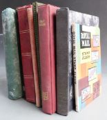 A box of albums, stockbook and all-world stamps