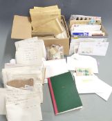 A large quantity of all world stamps, loose and in packets