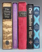[Folio Society] The Thirty Years War by C.V. Wedgwood 1999, The Monks of War by Desmond Seward 2000,
