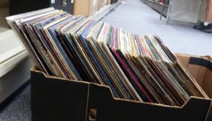 Approximately 90 albums of mixed genres