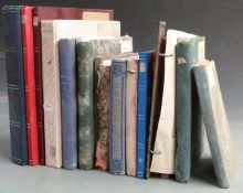 A box of albums, stockbook and all-world stamps