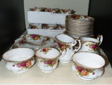 Royal Albert Old Country Roses dinner and tea ware, approximately 40 pieces