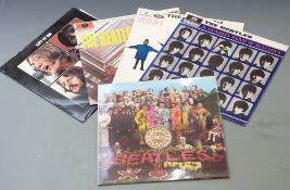 The Beatles - Please Please Me (PCS3042), A Hard Day's Night (PCS3058), Help (3071), Sgt. Pepper (