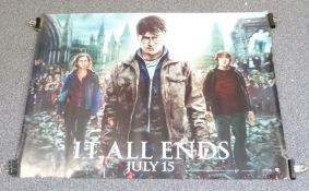 Approximately 40 cinema film posters to include X Files, Riteous Kill, Miss Congeniality, Walt