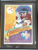 Six Warner Brothers limited edition cartoon cels including Merrie Melodies Bugs Bunny, Daffy Duck,