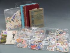 Two stockbooks, an Improved stamp album, various Commonwealth first day covers and a quantity of