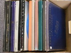 Thirteen box sets including Sandy Denny, Rush, E.L.O, George Harrison, Status Quo, Bruce