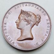 Victorian bronze medal 