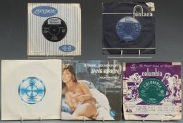 Approximately 150 singles, mostly 1960s and 1970s