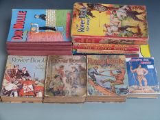 Twenty Four D C Thompson annuals and books including The Rover Book from 1928 onward, Our Wullin,