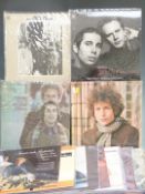 Sixteen albums including Bob Dylan, Joan Baez, Joni Mitchell, Crosby, Stills, Nash and Young,