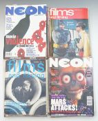 Fifty-nine movie and film related magazines including Neon, Movie Collector, Films and Filming