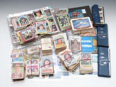 Cigarette and collectors' cards including Topps chewing gum, Star Trek, Castella British aviation,