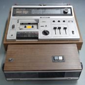 Sony Digimatic retro alarm clock radio and a Sony/ radio tape recorder