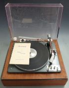 Garrard turntable / record deck with Lab 80 transcription and pickup /tone arm