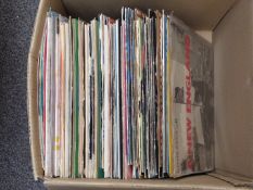 Approximately 100 twelve inch singles mostly pop