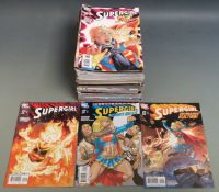 Seventy-six DC comics and comics books including Supergirl, Batman, Superman, The Spectre, Terra,