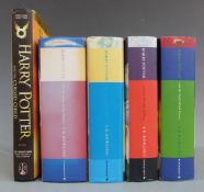 J.K. Rowling Harry Potter and the Goblet of Fire Bloomsbury 2000, Harry Potter and the Deathly