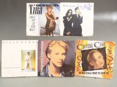 Approximately 200 singles, mostly 1970s and 1980s