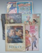 Fifty Cinema and Theatre programmes including Star Wars, Enid Blyton Famous Five, Cliff Richard etc.