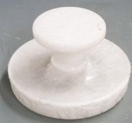 19th/20thC Chinese famille rose pedestal bowl, five Chinese hardwood stands and a 19thC bowl,