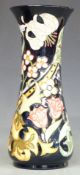 Moorcroft William Morris design pedestal vase decorated in the Golden Lily pattern on unusual