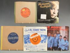 Approximately 270 singles, mostly 1960s including re-issues