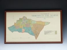 John Senax road map from London to Buckingham, Gloucester, Hereford and Worcester, together with two