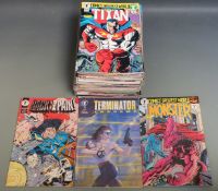 Sixty-nine Dark Horse, Epic and Image Comics comic books including Monster, Terminator, Vortex etc.