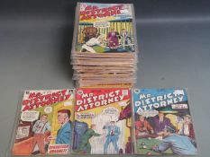 Thirty-eight British Edition comic books including Justice Traps The Guilty, Secrets of the Unknown,