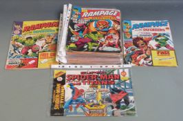 Over 200 Marvel comics including X23, The Incredible Hulk, Fall of the Hulks, The Avengers,