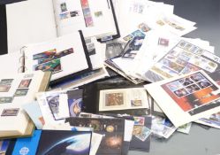 A themed collection of space related stamps